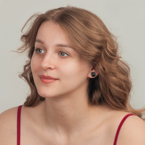 Серьги Possebon Agata Preto, A0265.4 S фото 2